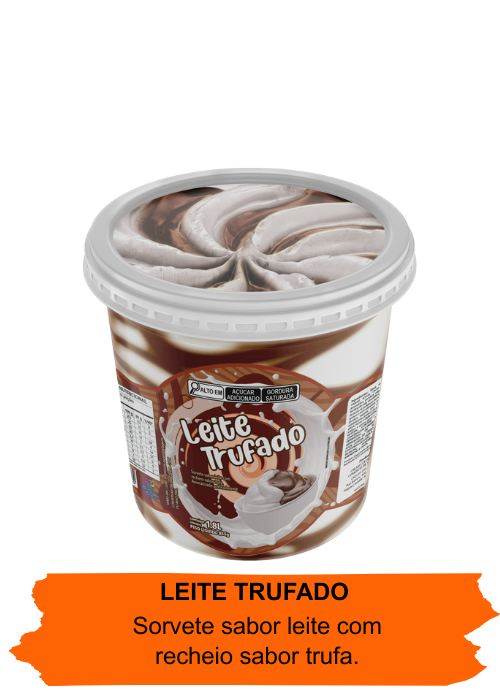 leite trufado